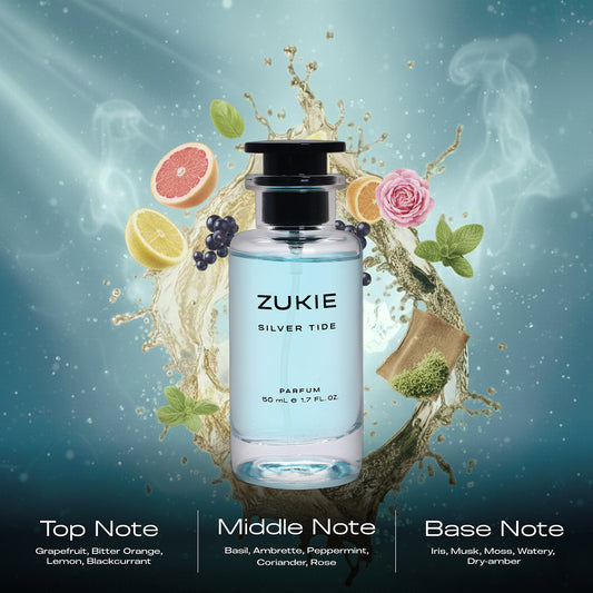 SILVER TIDE | Parfum with Enhancer Roll-on | Unisex