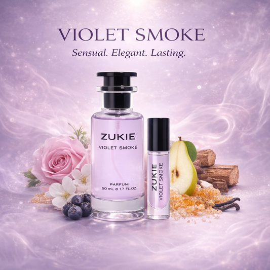 VIOLET SMOKE | Parfum with Enhancer Roll-on | For Her