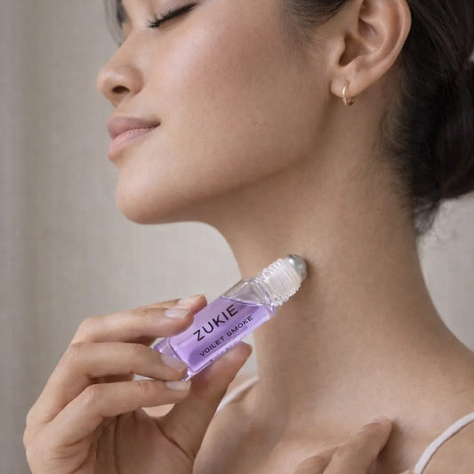 VIOLET SMOKE | Parfum with Enhancer Roll-on | For Her